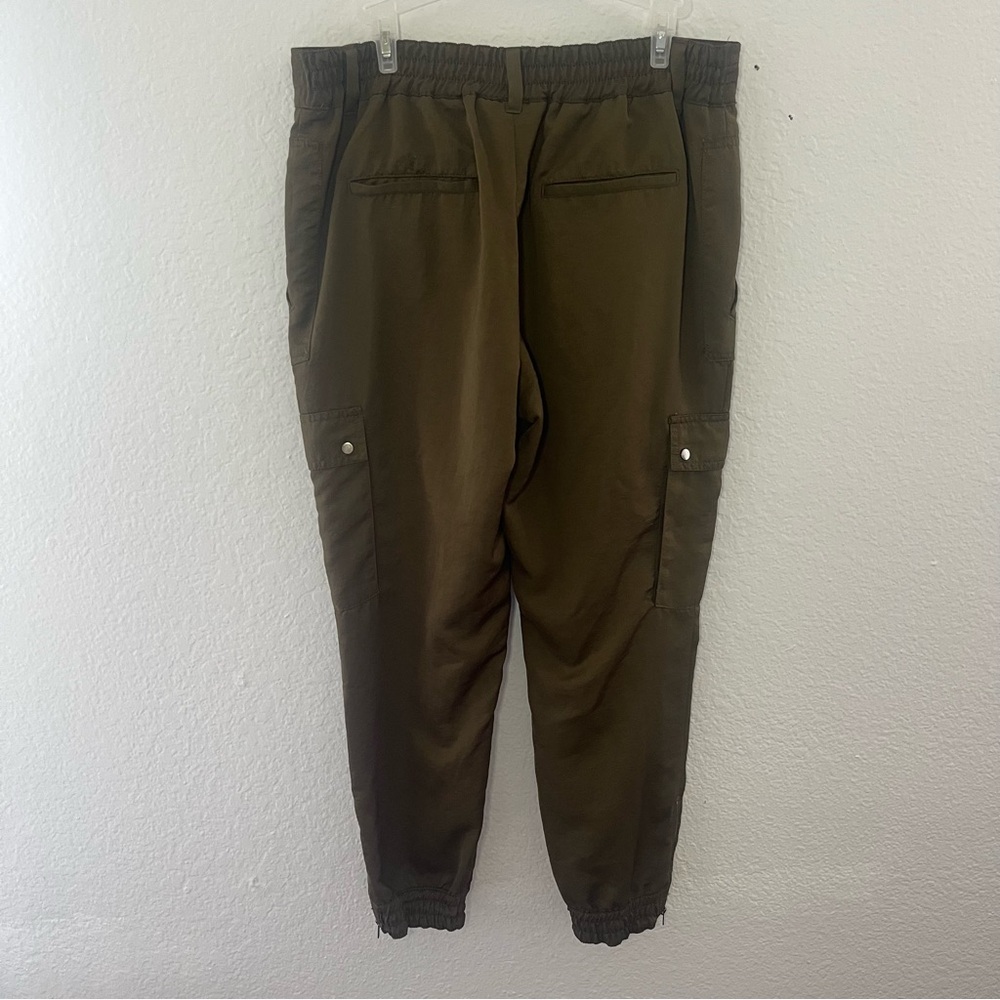 Anthropologie Elevenses Women's Aubrey Cargo Trousers Pants size 10 US - Picture 10 of 15